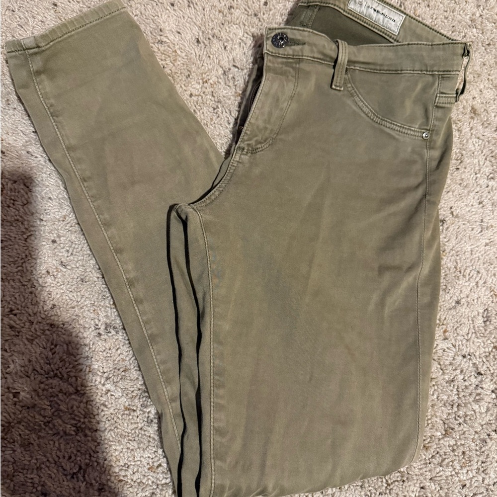 Anthropologie Olive Green Women's Jeans